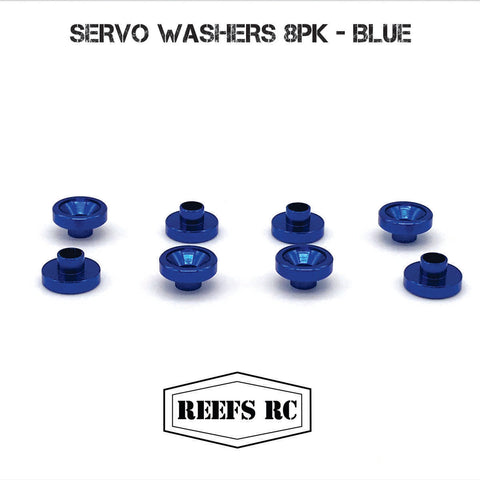 Servo Washers, Blue (8)