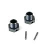 Wheel Hubs, +2mm offset, 17mm, w/pins (2)