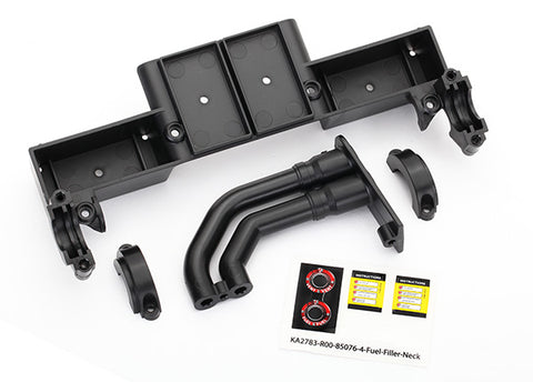 Chassis Tray, Driveshaft Clamps, Fuel Filler